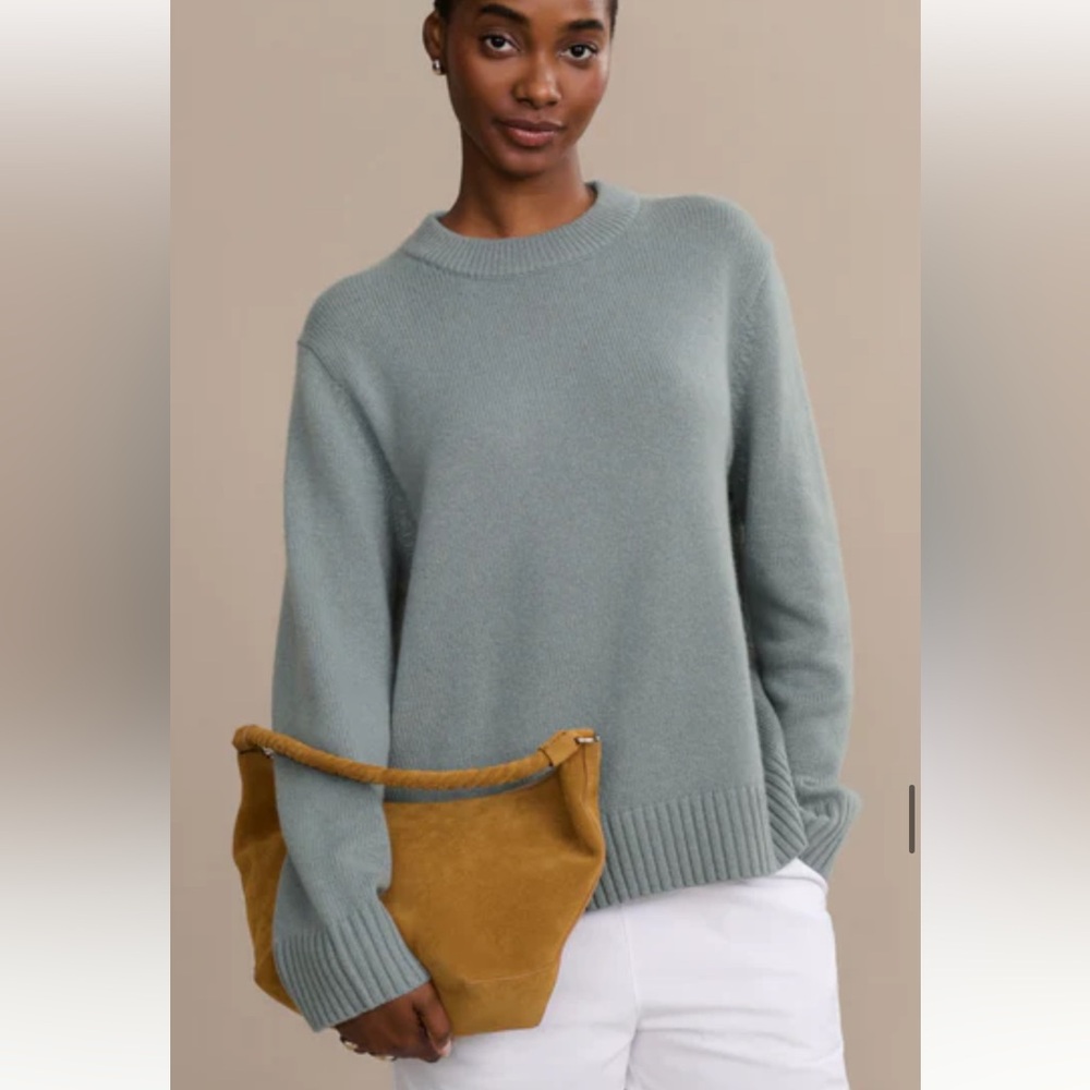 NWOT Jenni Kayne 100% cashmere oversized crewneck Size Small